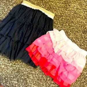 Black and Pink Tutu Set